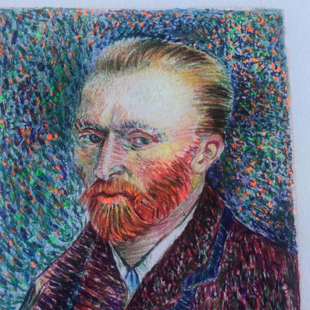 Van Gogh portrait - Picture 4 of 8
